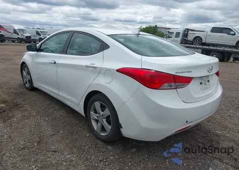 2013 Hyundai Elantra Gls из США, поврежденный, VIN 5NPDH4AE7DH429608